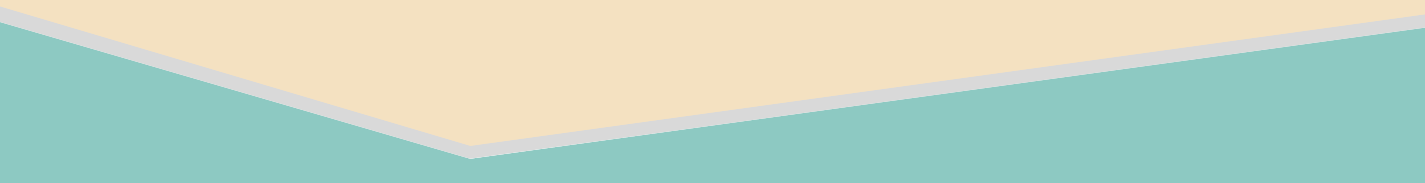 Abstract image with beige and teal diagonal halves separated by a thin gray line.